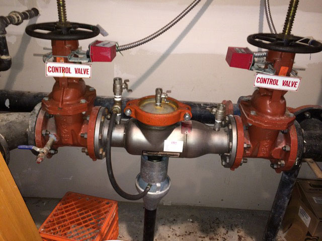 Backflow Preventer For Fire Sprinkler System 